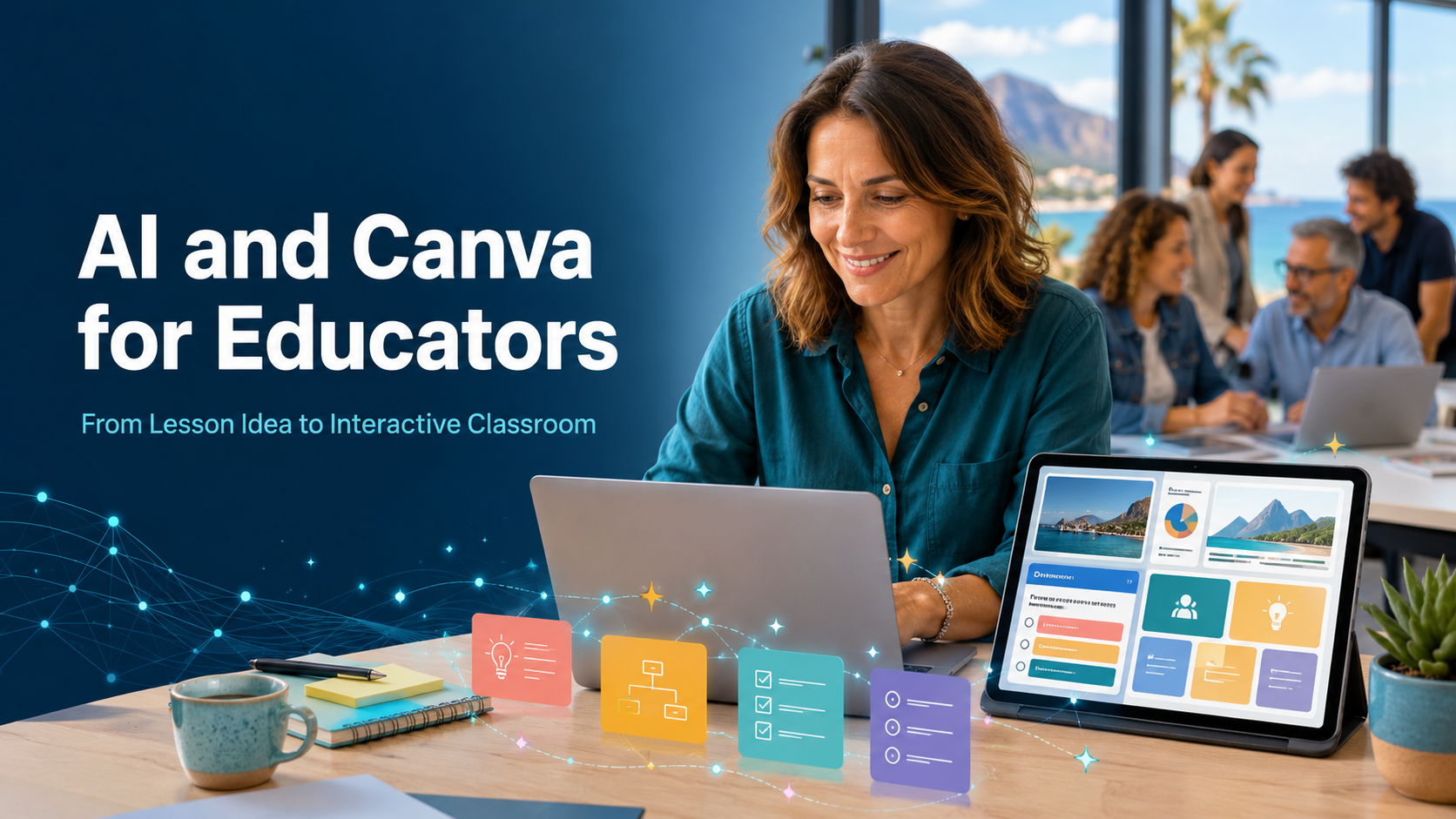 AI and Canva for Educators: From Lesson Idea to Interactive Classroom